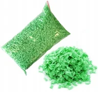 Dodatki do ciast w proszku - POSYPKA NA TORT dekoracje waflowe OZDOBY NA TORT urodziny ZIELONY 100g - miniaturka - grafika 1