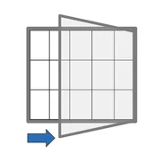 Gabloty - B2B Partner Zewnętrzna gablota jednodrzwiowa, 1150 x 1000 mm H 40 15 1000x1150 - miniaturka - grafika 1