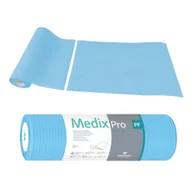 Kosmetyczne akcesoria jednorazowe - Podkład higieniczny na rolce 33cm x 50cm niebieski podfoliowany 54g MedixPro 50szt - miniaturka - grafika 1