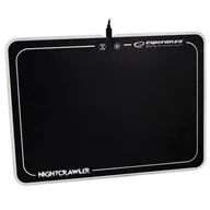 Podkładki pod mysz - Esperanza Podkładka gaming pod mysz podświetlana NIGHTCRAWLER (EGP104) - miniaturka - grafika 1