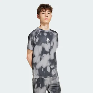 Koszulka Training Tee With Allover Graphic Kids - Odzież sportowa dziecięca - miniaturka - grafika 1