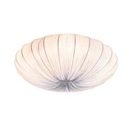Oprawy, klosze i abażury - QAZQA Designerska lampa sufitowa szary jedwab 60 cm 5-punktowy - Plu - miniaturka - grafika 1