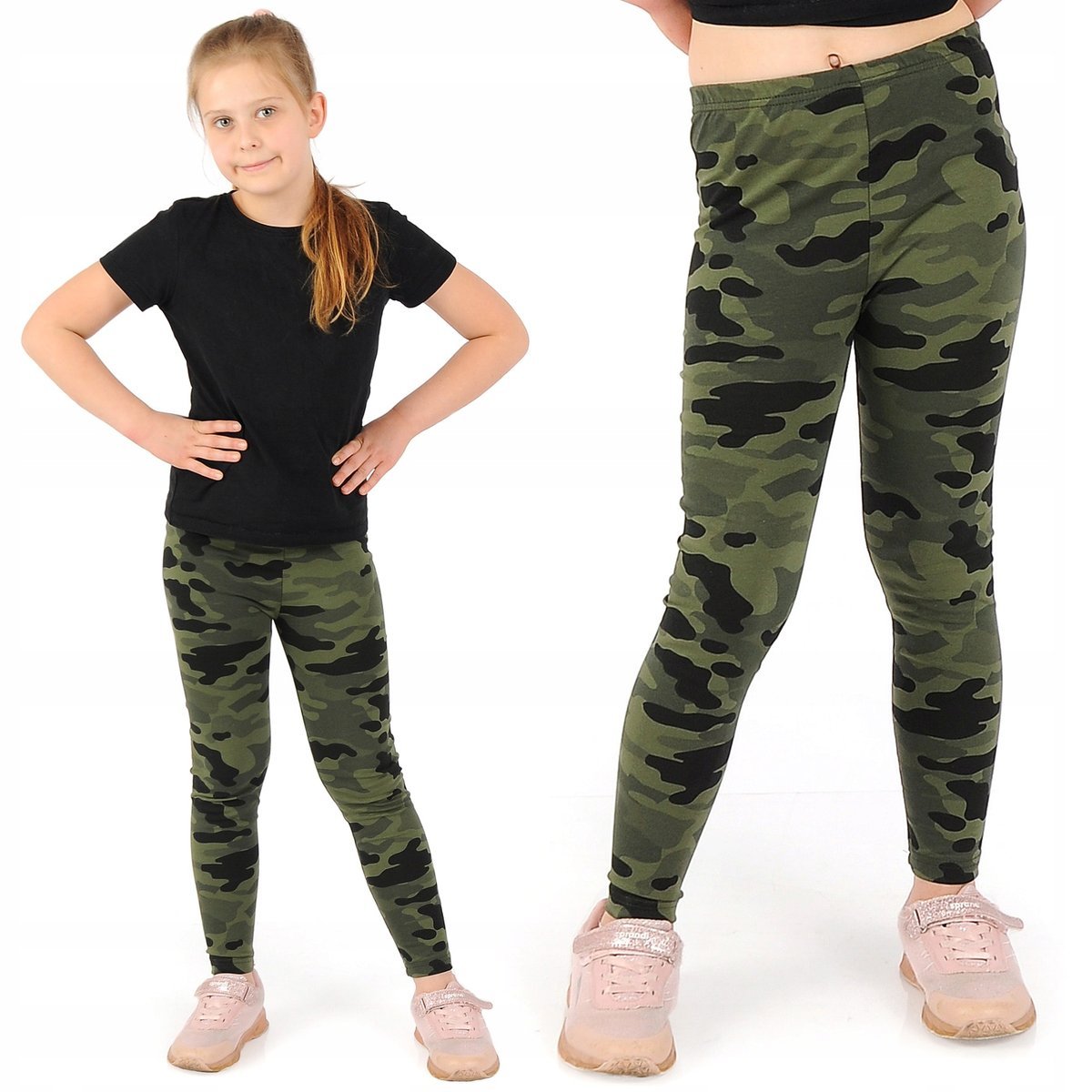 Legginsy dziecięce Klasyczne długie getry Produkt Polski Moro 110