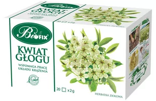 BIFIX Kwiat głogu herbatka ziołowa 40 g 1134174 - Zioła - miniaturka - grafika 1
