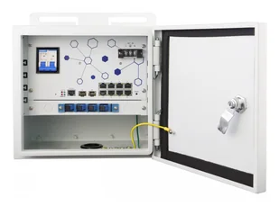 LevelOne OSW-1061 łącza sieciowe Zarządzany L2 2.5G Ethernet (100/1000/2500) Obsługa PoE Czarny OSW-1061 - Switche - miniaturka - grafika 1