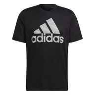 Koszulki męskie - adidas Męski T-shirt, czarny, XS - miniaturka - grafika 1
