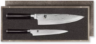 KAI Shun zestaw 2 noży w drewnianym etui DMS-220 - Noże kuchenne - miniaturka - grafika 1
