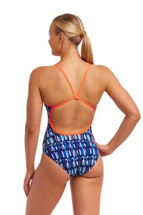 FUNKITA Strój kąpielowy damski jednoczęściowy SINGLE STRAP ONE PIECE perfect teeth - Stroje kąpielowe - miniaturka - grafika 4