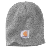 Czapki damskie - Czapka Carhartt Acrylic Knit Hat HGY Heather Grey - miniaturka - grafika 1