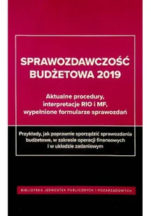 Sprawozdawczość budżetowa 2019 - Finanse, księgowość, bankowość - miniaturka - grafika 1