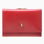 Portfele - Portfel Damski Skórzany RFID Na Karty Czerwony PUCCINI MU1950-3E - miniaturka - grafika 1