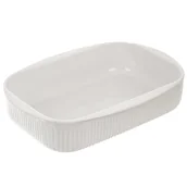 Naczynia żaroodporne - Naczynie żaroodporne porcelanowe / forma do zapiekania 24x17 cm 1 l kod: O-129806 - miniaturka - grafika 1
