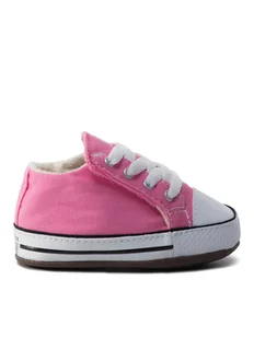 Converse Tenisówki Chuck Taylor All Star Cribster Mid 865160C Różowy - Buty dla dziewczynek - miniaturka - grafika 1