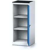 Szafy i regały magazynowe - Alfa 3 Szafa warsztatowa MECHANIC, 1170 x 490 x 500 mm, 2 półki, niebieskie drzwi 1262705 - miniaturka - grafika 1