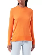 Bluzy damskie - BOSS Damska bluza z dzianiny, Open Orange, S - miniaturka - grafika 1