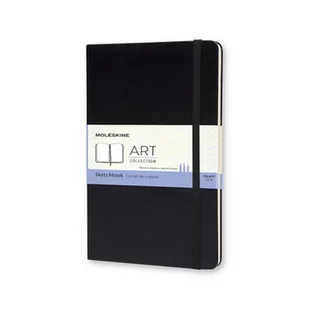 Moleskine Notes Art Plus Sketchbook L twarda oprawa czarny ARTQP063F - Notesy i bloczki - miniaturka - grafika 1