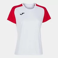 Koszulki i topy damskie - Joma Damska koszulka Academy Iv Biało-czerwony XS 901335203 - miniaturka - grafika 1
