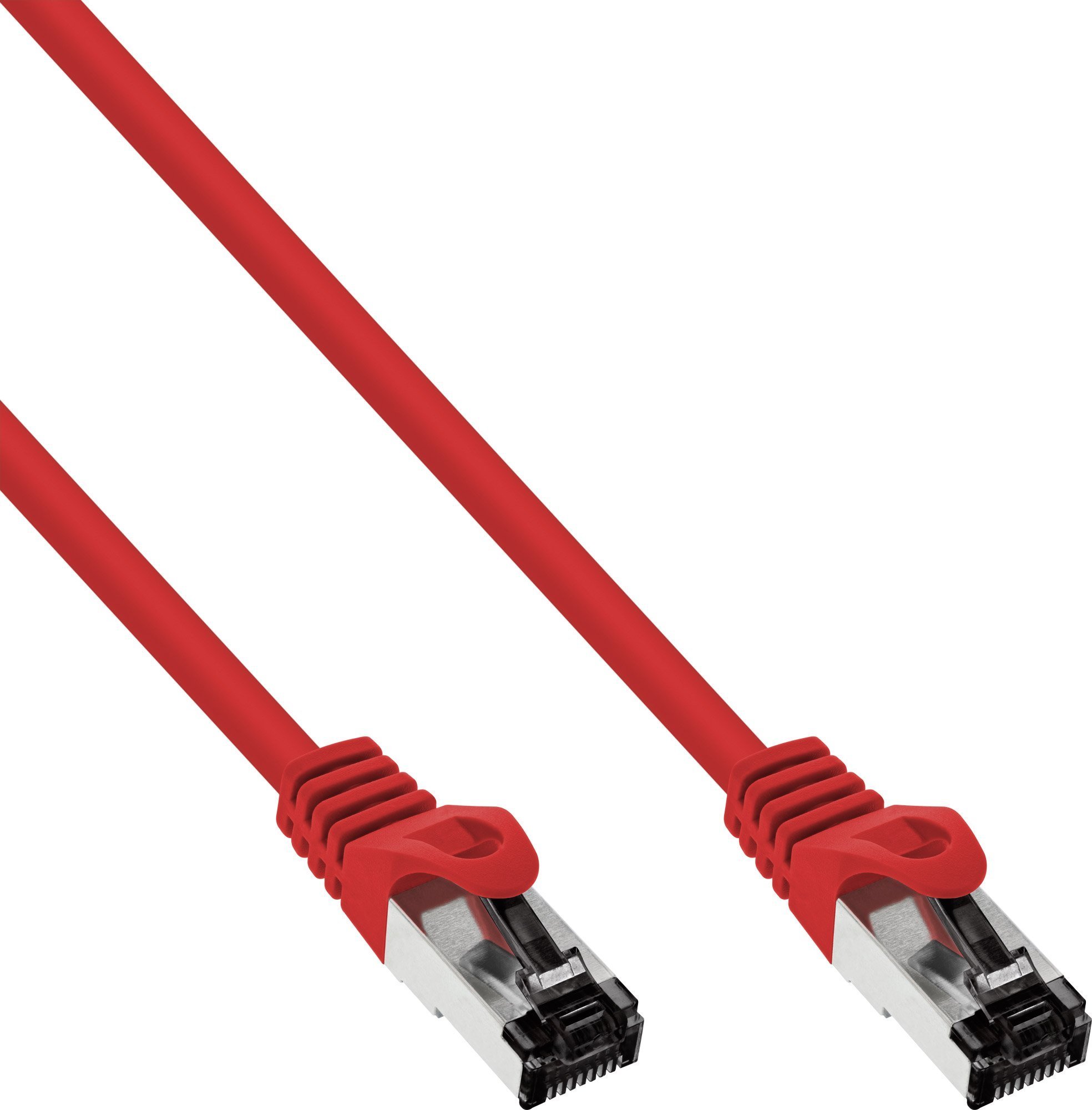 InLine InLine® Patch Cable S/FTP PiMF Cat.8.1 halogen free 2000MHz red 1m 78801R