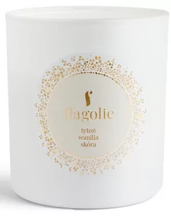 Flagolie Świeca Zapachowa Flagolie - Tytoń - Wanilia - Skóra - 150g 680 - Świece - miniaturka - grafika 1