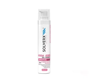 Solverx Solverx Sensitive Skin Krem do Twarzy SPF50 50ml SOL-4196 - Kremy do twarzy - miniaturka - grafika 1