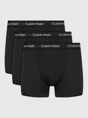 Majtki męskie - Calvin Klein Underwear Komplet 3 par bokserek 0000U2662G Czarny - miniaturka - grafika 1