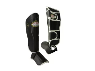 Masters FIGHT EQUIPMENT Ochraniacze piszczeli i stopy, NS-30, rozmiar M - Ochraniacze do sportów walki - miniaturka - grafika 1