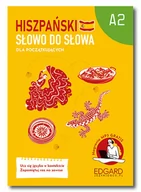 Książki do nauki języka hiszpańskiego - Hiszpański. Słowo do słowa dla początkujących. A2 - miniaturka - grafika 1