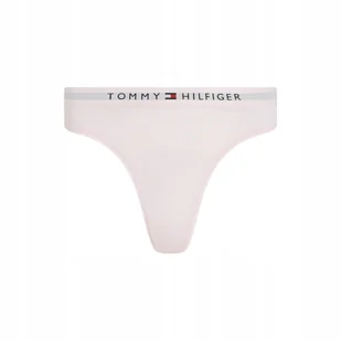 TOMMY HILFIGER MAJTKI DAMSKIE THONG RÓŻOWE r.S - Majtki damskie - miniaturka - grafika 1