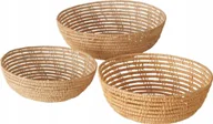 Pudełka i szkatułki - Boltze Koszyk pleciony Palmina, 3 sztuki, palma areka - miniaturka - grafika 1