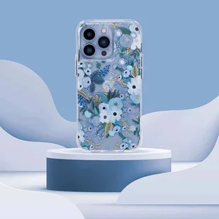 Rifle Paper Clear - Etui iPhone 14 Pro Max (Garden Party Blue) - Etui i futerały do telefonów - miniaturka - grafika 4