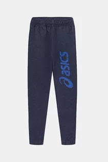 Spodnie męskie - ASICS Spodnie dresowe - Granatowy - Chłopiec - M (134CM) - grafika 1