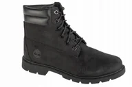 Buty trekkingowe męskie - Timberland Linden Woods WP 6 Inch 1A156S Czarne 39 - miniaturka - grafika 1