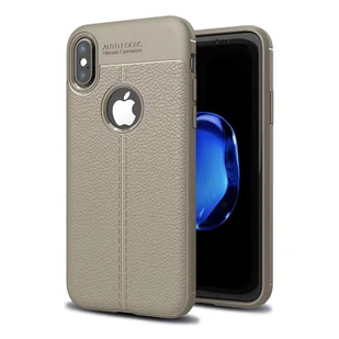 Etui ochronne do Apple iPhone XS Max Cover 6,5 cala Cienkie etui na telefon komórkowy z TPU na zewnątrz Odporne na wstrząsy Dodatkowa ochrona Wytrzymały szary - Etui i futerały do telefonów - miniaturka - grafika 1