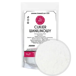 Cukier wanilinowy - 500g - Cukier i słodziki Cukier wanilinowy - 500g - Cukier i słodziki - miniaturka - grafika 1