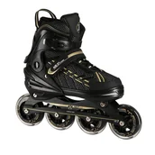 Rolki - Na1128 Czarno-Złote Rozm. Xl(43-45) Łyżworolki Nils Extreme - miniaturka - grafika 1