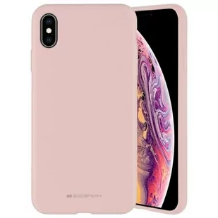 Mercury Silicone Sam A54 5G A546 różowo-piaskowy/pink sand - Etui i futerały do telefonów - miniaturka - grafika 1