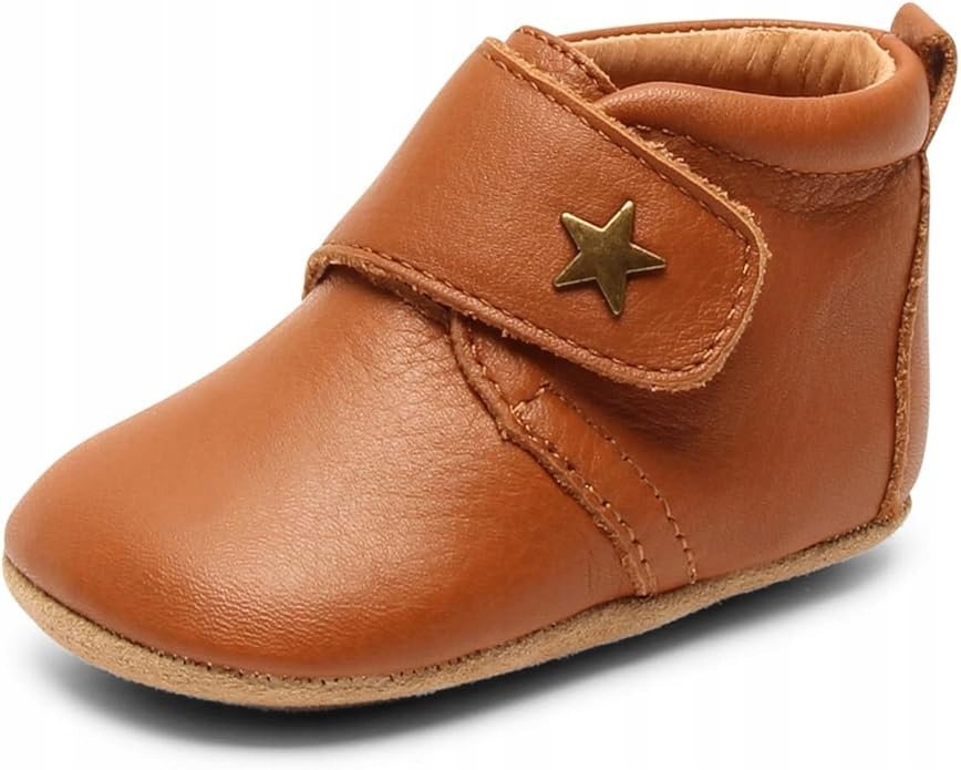 BISGAARD BUTY DLA NIEMOWLĄT BRĄZOWE SKÓRZANE 20 1JLD