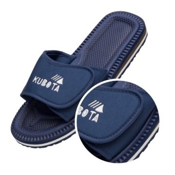 Klapki Kubota Rzep Granatowe 38 Damskie Miękkie Klapki Sportowe 38