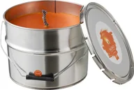 Świece - Świeca do zewnętrznego wiadra kolorowego IKOKO METAL/WAX ORANGE DUŻA 135S - miniaturka - grafika 1