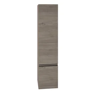 Słupek łazienkowy Devo Vena Arte 2.0 35x150x33 cm prawy grey nordic wood VA2-S1D1SP-F109L09 - Szafki łazienkowe - miniaturka - grafika 1