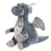 Maskotki i pluszaki - Maskotka Pluszowa Pluszak Dinozaur Przytulanka Dinozaur - Szary 32 Cm - miniaturka - grafika 1