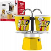 Zaparzacze i kawiarki - Kawiarka Bialetti MINI EXPRESS Lichtenstein 90 ml 2 filiżanek - miniaturka - grafika 1