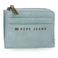 Portfele - Pepe Jeans Diane Etui na wizytówkę Niebieski 11,5x8x1,5 cm Skóra syntetyczna, niebieski, Tarjetero, etui na karty - miniaturka - grafika 1