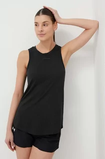 Koszulki sportowe damskie - Hummel top treningowy Vanja kolor czarny - grafika 1