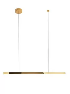Maxlight Trio 1 P0425D lampa wisząca złota ściemnialna P0425D - Lampy sufitowe - miniaturka - grafika 1