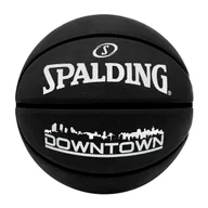Koszykówka - Piłka SPALDING DOWNTOWN 84634Z – Czarny - miniaturka - grafika 1