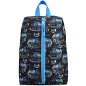 Plecaki szkolne i tornistry - Dziecięcy plecak niebiesko- granatowy Monster Truck Semi Line - miniaturka - grafika 1