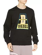 Bluzy męskie - Diesel Męska bluza S-Gymnastik K32, 9xx-0hayt, M, 9xx-0hayt, M - miniaturka - grafika 1