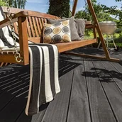 Podesty i deski tarasowe - HDL Deska tarasowa kompozytowa antracyt 220x14,6 2m2 - miniaturka - grafika 1