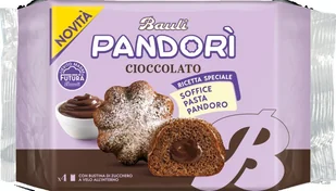 Mufiny z płynnym nadzieniem (4 sztuki w opakowaniu) Pandori Cacao 150g - Bauli - Ciastka - miniaturka - grafika 1